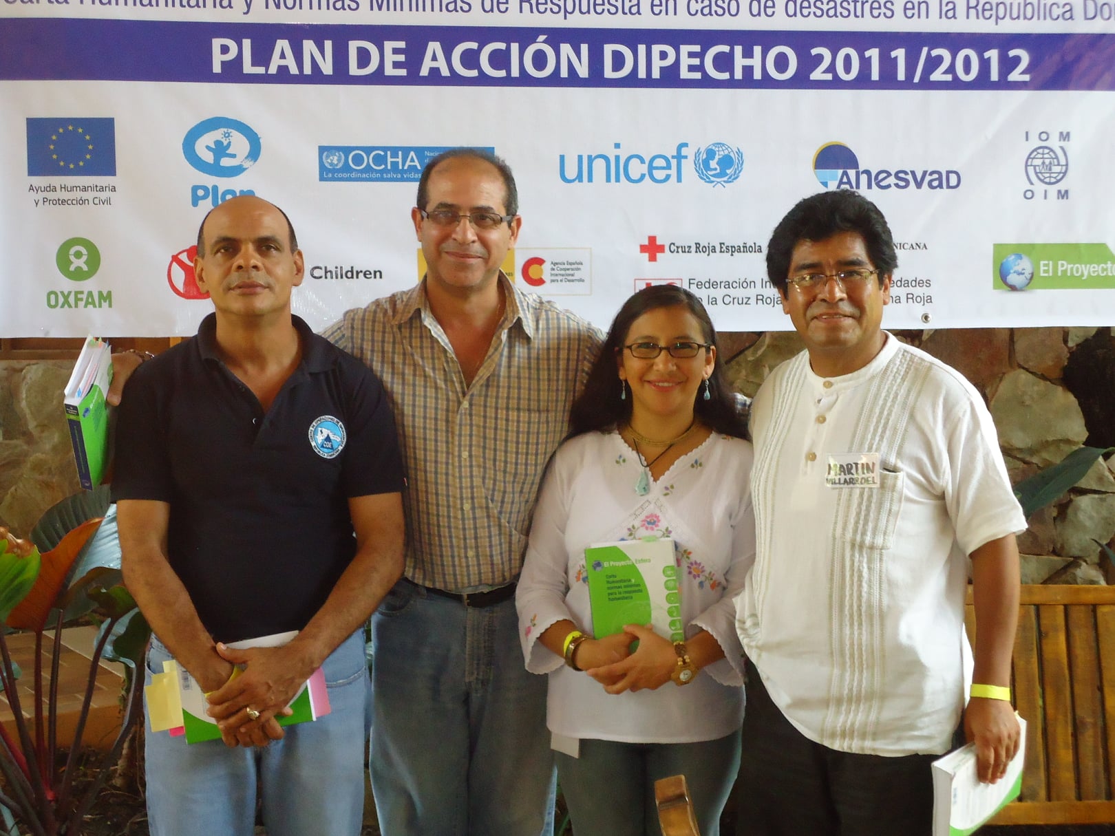 L’équipe d’animation de la FdF en République dominicaine, en 2012